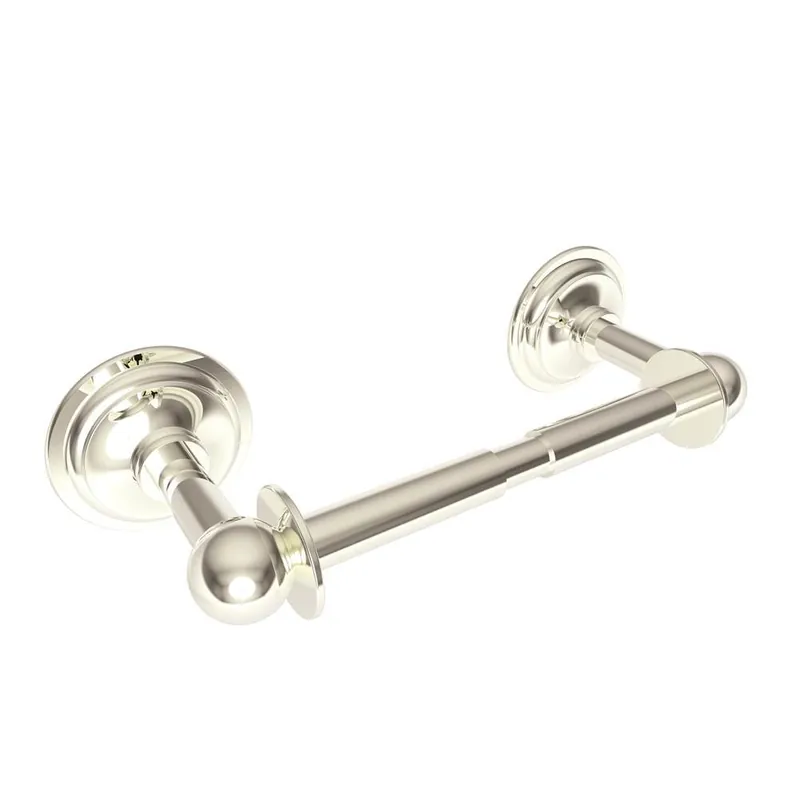 Brass Tech 2608/PN double post tissue holder polished nickel