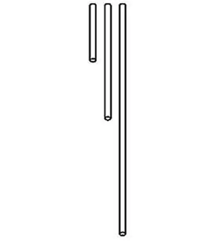 Kichler 2999PN Accessory Stem 0.5 x 12 inch