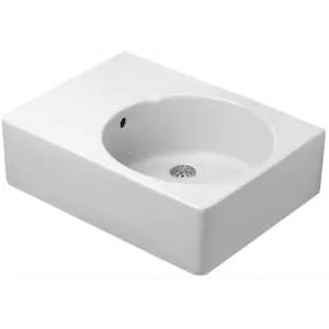 Duravit 0684600000 Scola Bathroom Sink 0H White