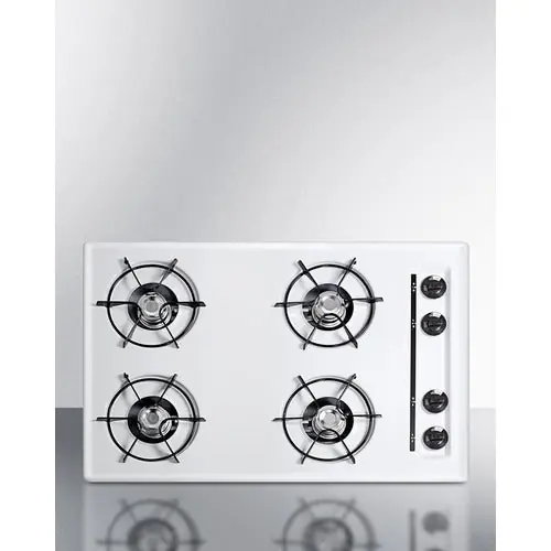 Summit Appliance WNL05P Gas Cooktop 30 Wide Open Burner
