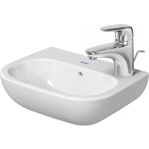 Duravit 07053600082 Handrinse Bathroom Sink 14X11 1H CRMC WM VC LAV