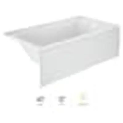 Jacuzzi PY65959 60X32 ALCO ACR TUB RH DRN O/FLOW