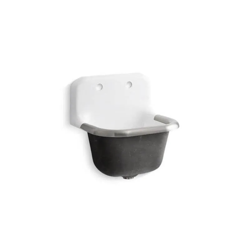 Kohler 6714-0 Bannon 22X18 CI Service Sink Replacement MPN