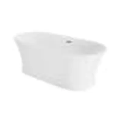Jacuzzi PU85W59 Lyndsay 6731 Acrylic Freestanding Bath White