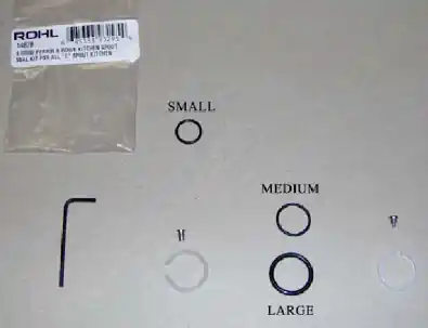 Rohl 9.0784 P&RK Spout Seal Kit