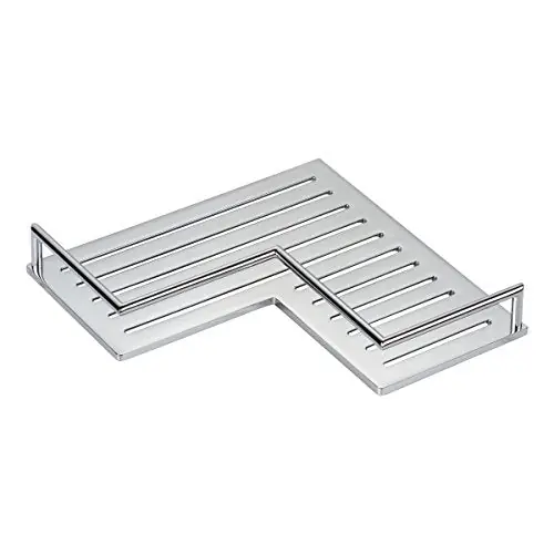Brass Tech 28505/PC SURF SHWR SHLF CRNR SHLF