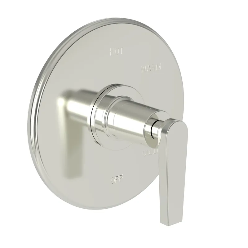Brass Tech 4-2974BP/15 P/BAL SHWR TRIM PLT W/ HDL PN
