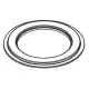 Moen 143338BL Deck Gasket Black