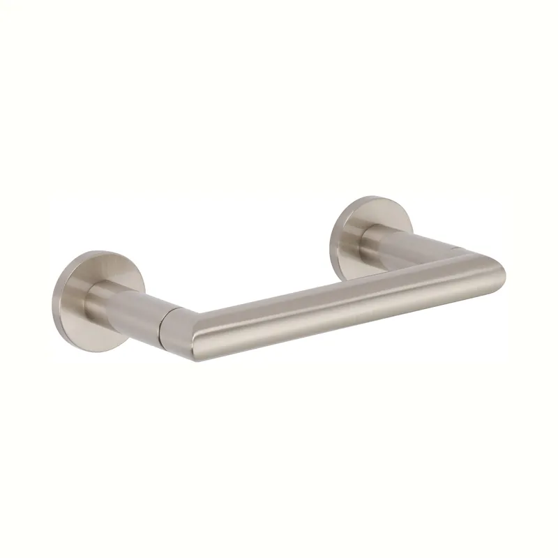 Brass Tech 4608/SN Double Post Toilet Tissue Holder Power Satin Nickel