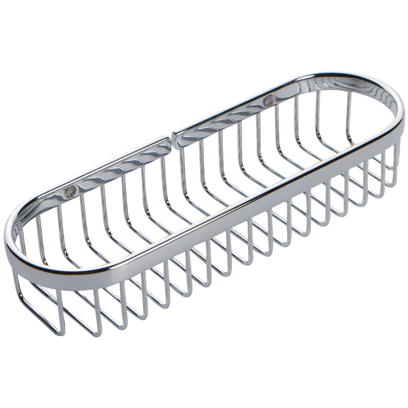Brass Tech G502/PC Splash CP Deep Toiletry Basket - Polished Chrome