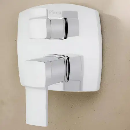 Pfister R89-SDAC 2HDL LEV DIV VLV TRIM DECKAR CP