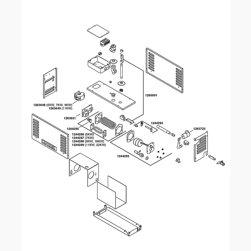 Kohler 1244294 THRML FUSE KIT