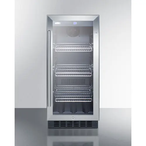 Summit Appliance SCR1536BG Beverage Cooler 15 Inches