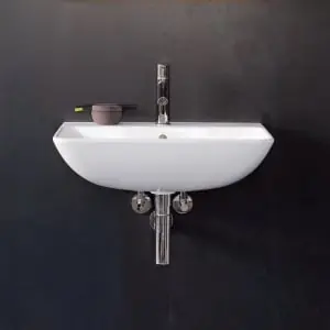 Duravit 2335600000 ME by Starck Bathroom Sink 24X19 1H CRMC WM VC LAV