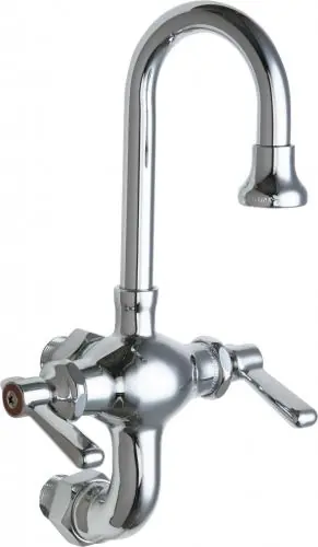 CHICAGO FAUCETS 225-ABCP WALL MNTD SERVICE SINK FITTING