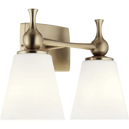 Kichler 55091CPZ CHBR 2 75W MED VAN LGHT