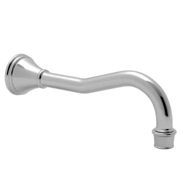 Rohl U.3787PN Perrin And Rowe Georgian Era 10 Wall Mounted Column Tub Spout