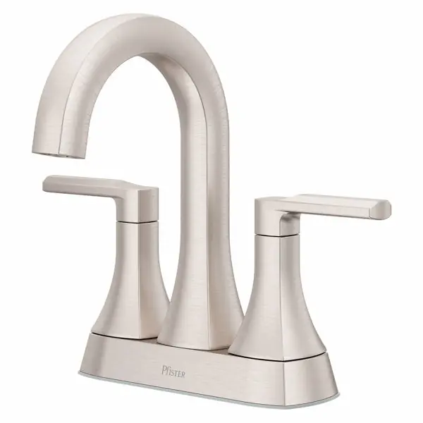 Pfister LF-048-VRIGS Vaneri 2-Handle 4 Centerset Bathroom Faucet in Matte Black
