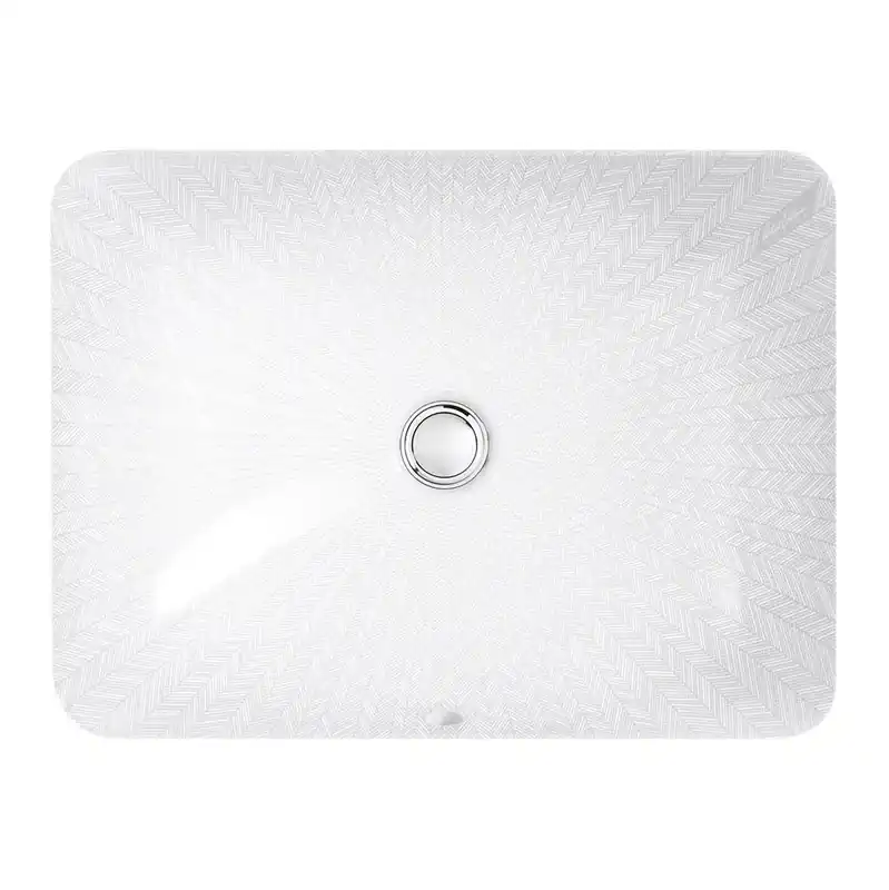 Kohler 29471-HD1-0 Herringbone Rect Undercounter Lavatory