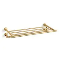 Kohler 14381-2MB Purist Towel Shelf