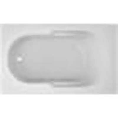 Jacuzzi LB90959 Signature Rectangle Drop-In Whirlpool LH Drain White