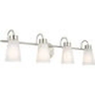 Kichler 55127NI BN 4 A19 BATH LGHT