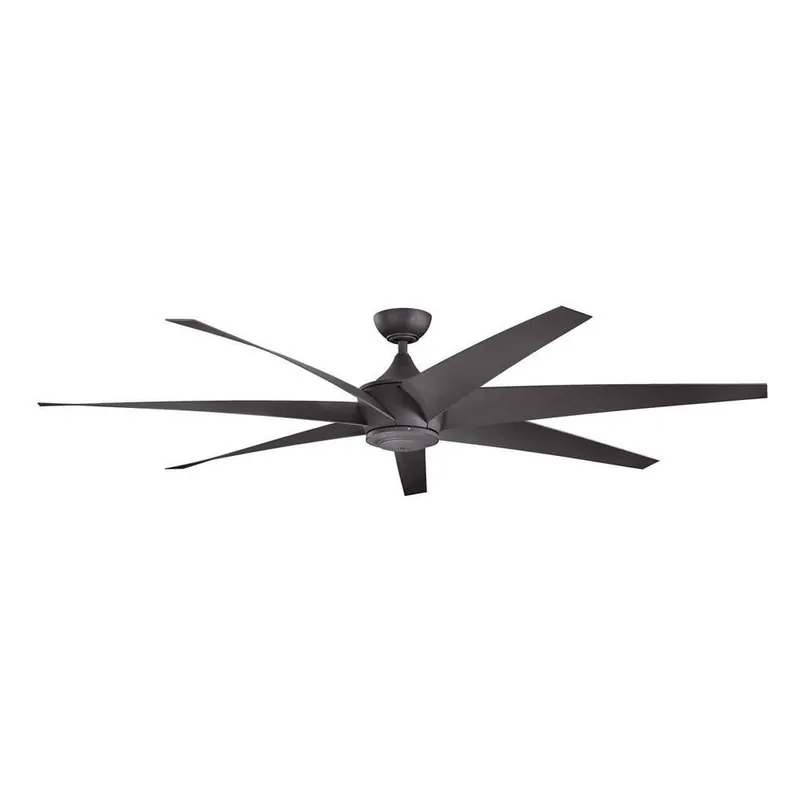 Kichler 310115DBK 80 Inch Lehr Fan in Distressed Black