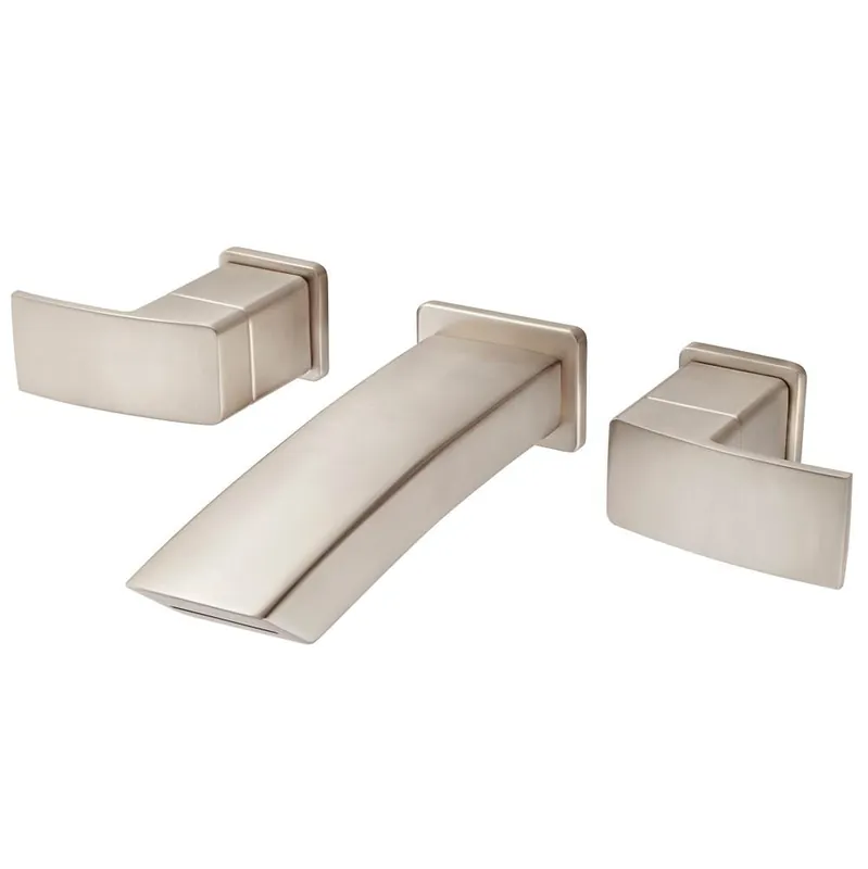 Pfister LG49-DF3K Kenzo 2-Handle Wall Mount Widespread Bathroom Faucet