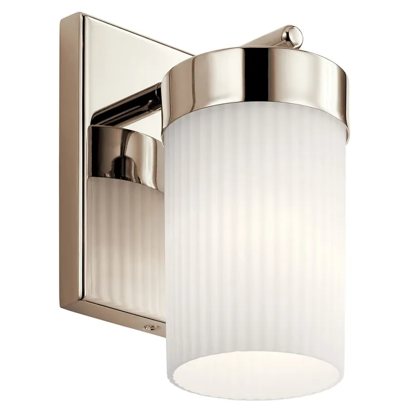 Kichler 55110PN PN 1 100W Med Sconce
