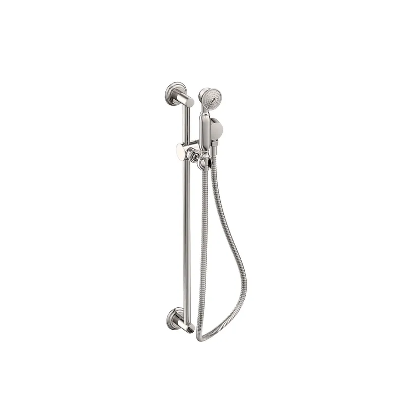 Brass Tech 281D/15 Tub & Shower Slide Bar With Single Function Hand Shower Set