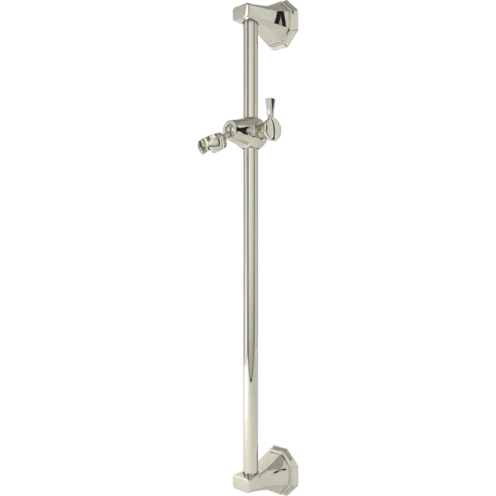 Rohl U.5140PN Deco 24 Slide Rail Polished Nickel