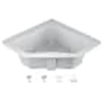 Jacuzzi LK70959 Signature Corner Soaking Bath 60X60 Drop-In White