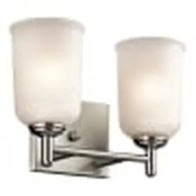 Kichler 45573NI The Shailene 12.5in 2 Light Vanity Light