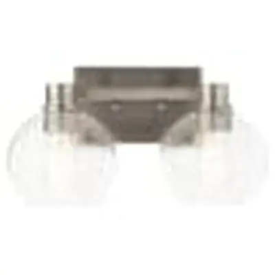 Kichler 45893NI BN 2 60W MED INCAND BATH LGHT