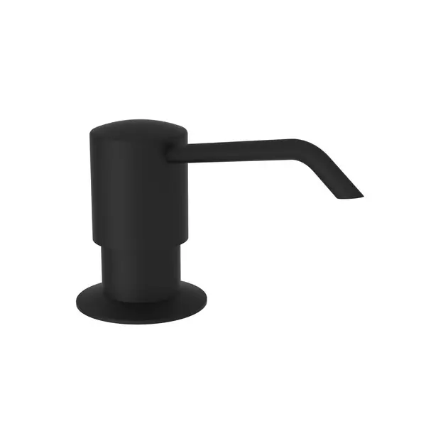 Brass Tech 125/56 Soap Lotion Dispenser Flat Black