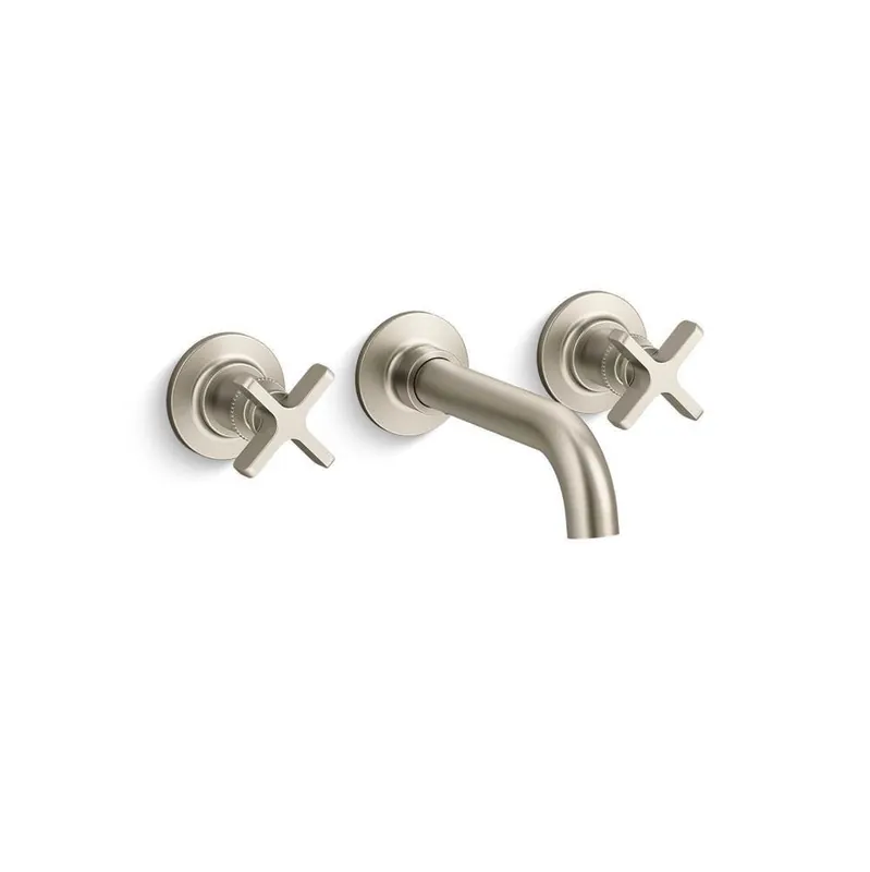 Kohler T35909-3-BN Castia 2H Wall Mount Lavatory Faucet