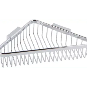 Brass Tech 554DG/PC Hotelier 9 Deep Corner Basket Polished Chrome