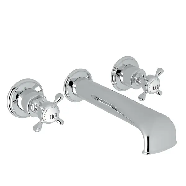 Rohl U.3581X-APC/TO Wall Mount Tub Filler Polished Chrome