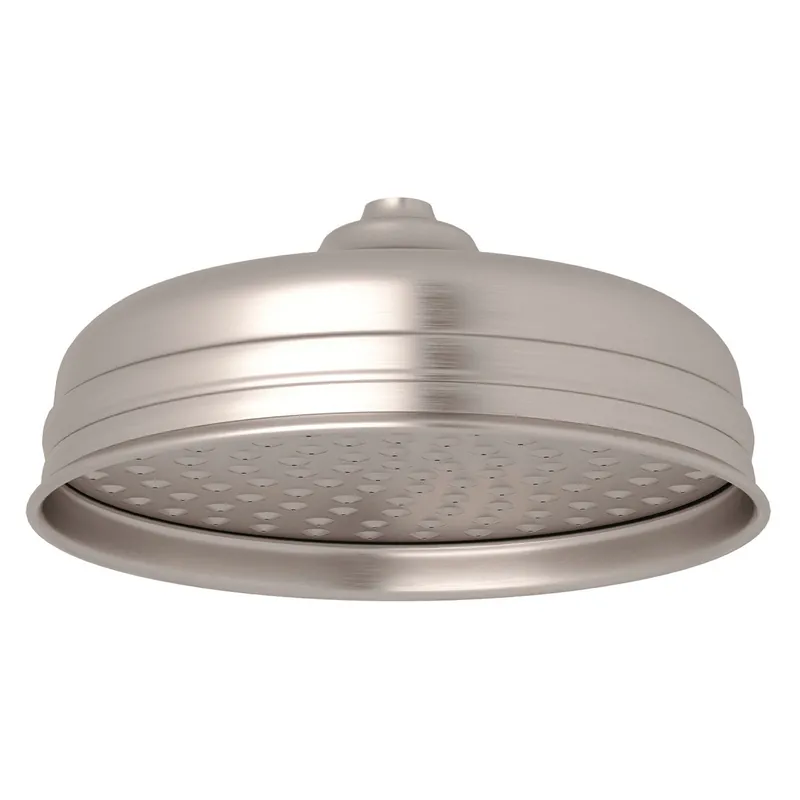 Rohl U.5205STN Showerhead 1.8 GPM 8 Inch Diameter Single Function