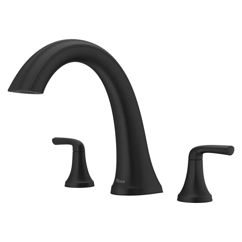 Pfister RT6-5MCAB LF 2HDL RT TRIM KIT MATTE BLACK MABL