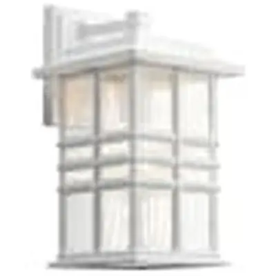 Kichler 49830WH Beacon Square Outdoor Wall 1Lt
