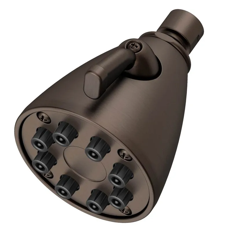 Brass Tech 211/07 Tub & Shower Single Function Shower Head - English Bronze