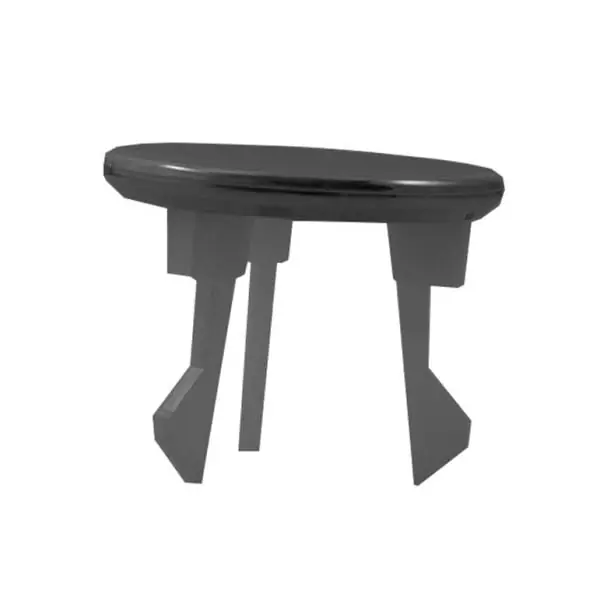 Duravit 1001070000 MTL O/FLOW CLIP CP