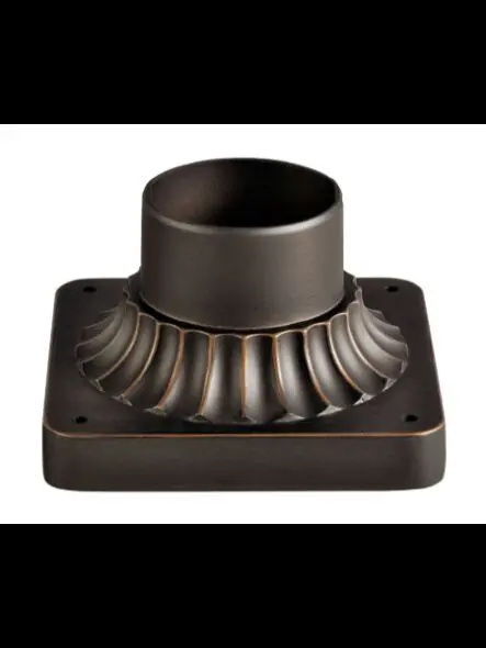 Kichler 9592RZ Pedestal Mount in Rubbed Bronze