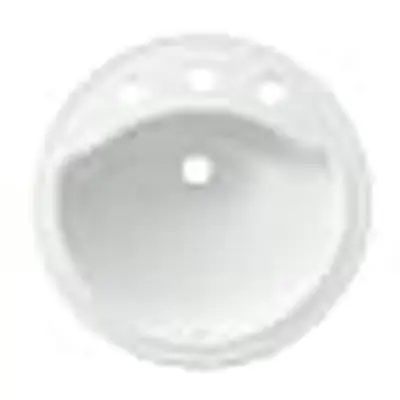Kohler 441908-0 LAV 19 WHT 8CC RND SELF-RIM 441908-0