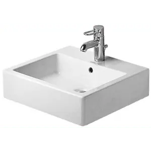 Duravit 0454500030 Vero Bathroom Sink 20X19 3H White Replacement MPN