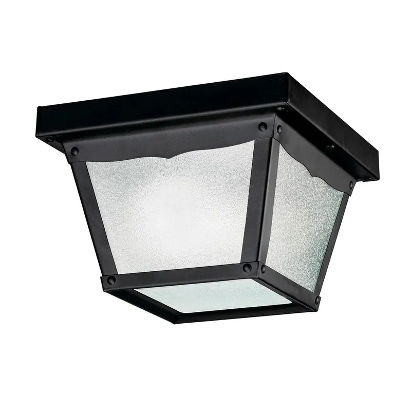 Kichler 365BK BLAC 1 60W M FLUSH