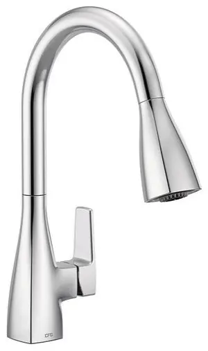 Moen 76160 Single Handle Pull Down Kitchen Faucet in Chrome