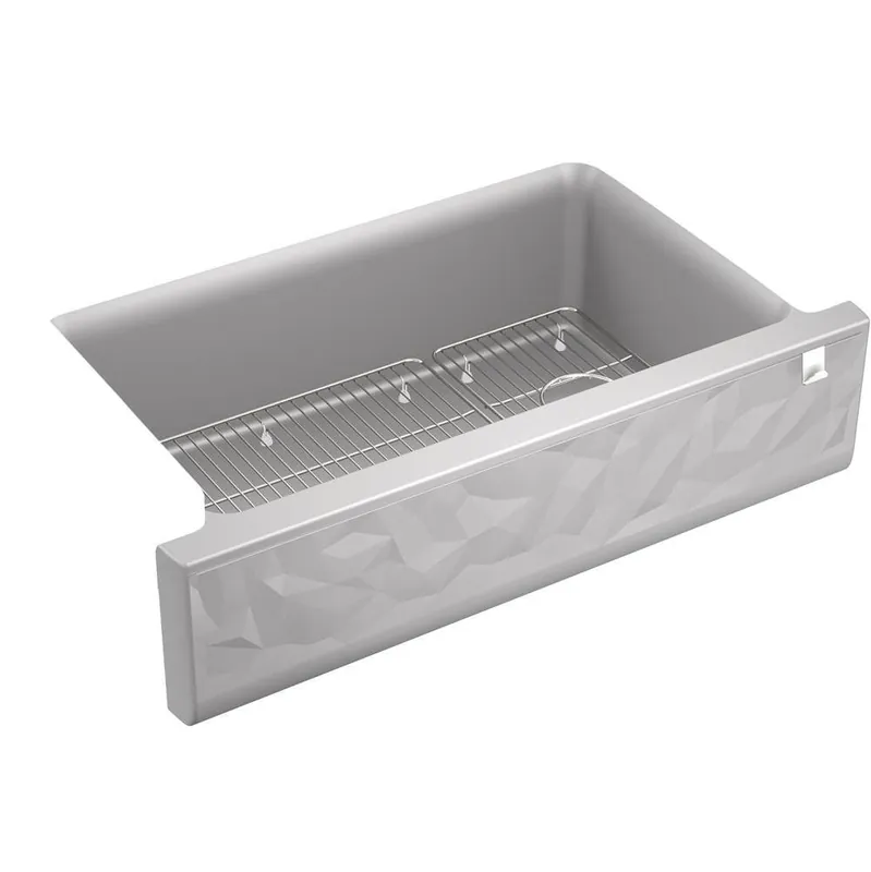 Kohler 29825-CM4 Cairn 1 Basin 36 Faceted Decor Aprn