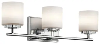 Kichler 45502CH Add A Touch Of Bling Bath Light 50W
